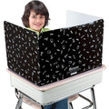 Really Good Stuff Large Privacy Shields, Set of 12, Black Glossy