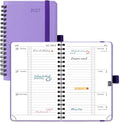 POPRUN 2027 Pocket Calendar, 4" x 6.25" Small Weekly Planner, Mini Agenda