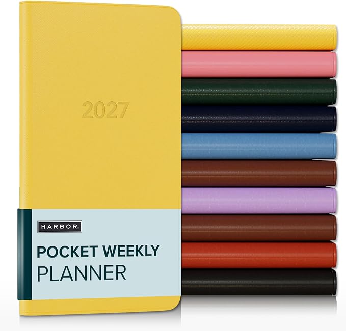 Harbor Pocket Weekly Monthly Planner 2026-2027 Key West Sundance