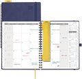 POPRUN 2026-2027 Monthly Planner, Large 8.5" x 10.5", 18 Month Calendar
