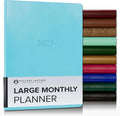 Gallery Leather Large Monthly Planner 2026-2027 Acadia Pool