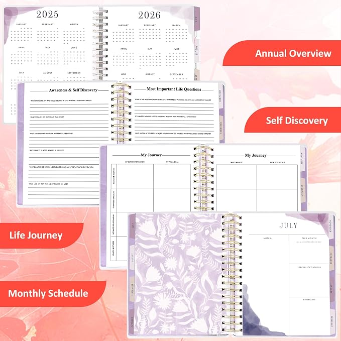 Arundhati Planner 2026-2027, 18 Months Large Daily Weekly Monthly Organizer