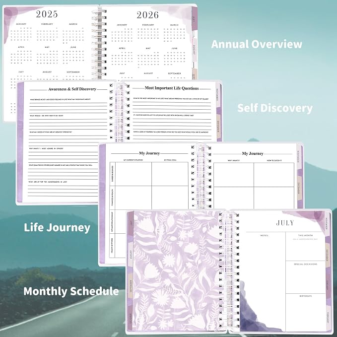 Arundhati Planner 2026-2027, 18 Months Large Daily Weekly Monthly Organizer
