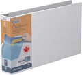 QuickFit 94030 - Ledger D-Ring Binder, White, 2"