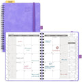POPRUN Monthly Planner 2027-2028, 6.5"x8.5", 18 Month, Jan 2027-Jun 2028