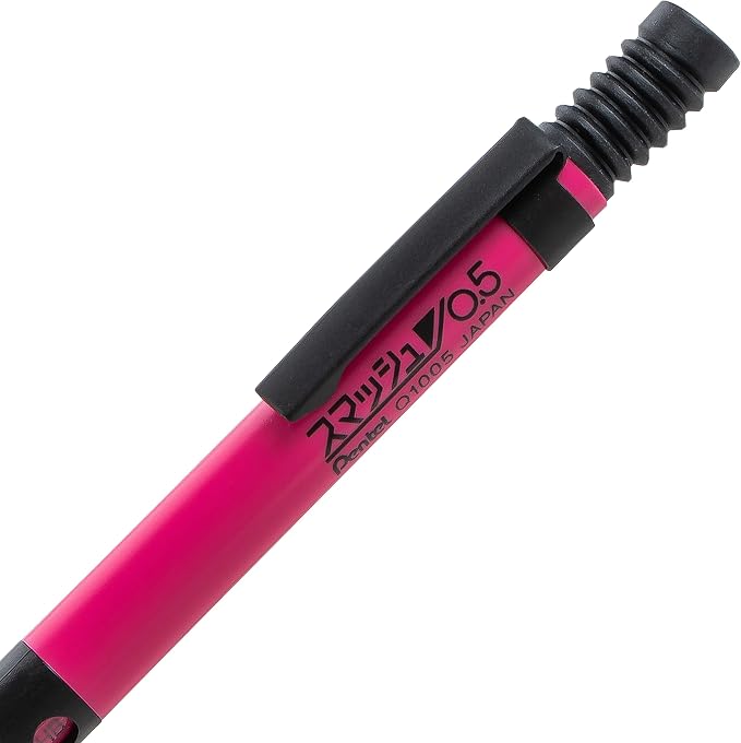 Pentel Smash Drafting Mechanical Pencil (0.5mm) - Special Edition Pink and Black w/Tube