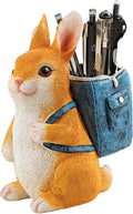 Funny Bunny Pen Holder, Pencil Holder for Desk, Bunny Gifts for Women Men, Cute Desk Pen Organizer for Home Office School Decoration