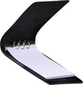 JAY-PEE NYPD Memo Book Note Pad Cover NYC Regulation Style Memo Binder | 3 Heavy Metal Rings. Includes 1 Large Size Note Pad 4" x 8 1/2" Made of Full Grain Black Leather. From JAY-PEE