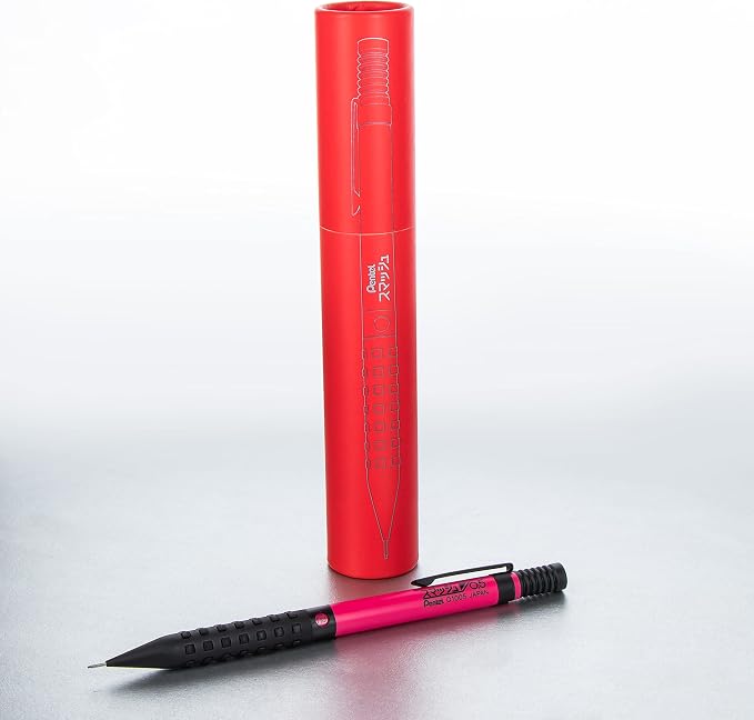 Pentel Smash Drafting Mechanical Pencil (0.5mm) - Special Edition Pink and Black w/Tube