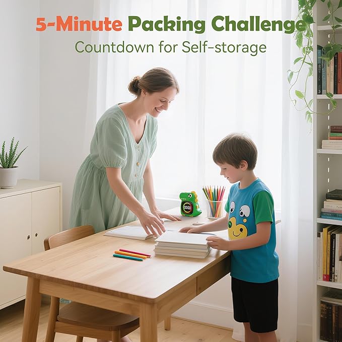 Visual Timer for Kids 99 Minute Digital Cute Kids Visual Timer Classroom Timer for Home School Study Teaching Time Management Countdown Timer