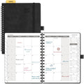 POPRUN Monthly Planner 2027-2028, 6.5"x8.5", 18 Month, Jan 2027-Jun 2028
