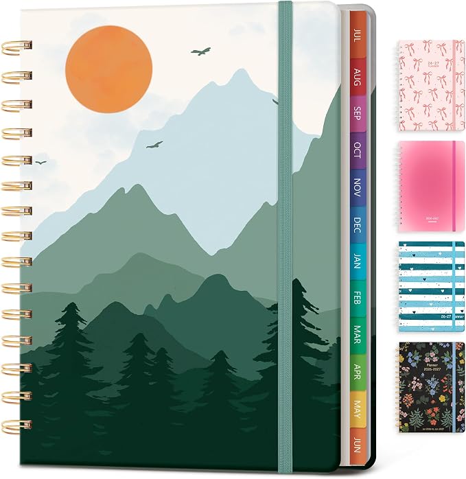 Planner 2026-2027 Weekly & Monthly Academic Planner, 6" x 8.3"