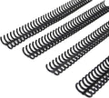 Rayson PROC1230BK Click Binding Spines, 3:1 Pitch, 1/2" Diameter, 90 Sheets Binding Capacity, Black, 30/Box