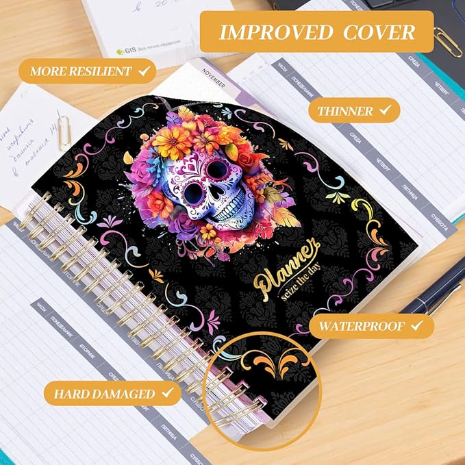 Arundhati Planner 2026-2027, 18 Months Large Daily Weekly Monthly Organizer