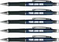Custom Mechanical Pencil. Promotional Personalized Imprinted Mechanical Pencil. Custom Printed Name/Business/Event Information (Blue, 300 Count, Pack of 1)