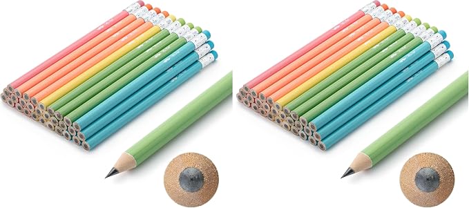 Mr. Pen- Jumbo Pencils, 60 Pack, Colorful Barrels