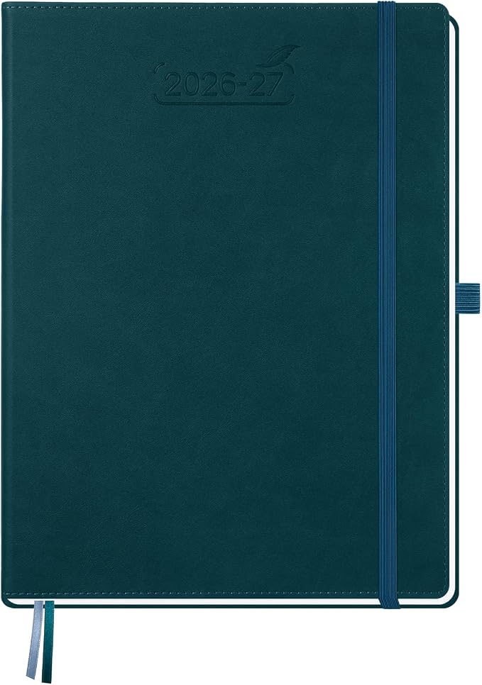 BEZEND Planner 2026-2027 Weekly and Monthly, Hourly Timeslot (8.5"x11")