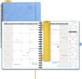 POPRUN 2026-2027 Monthly Planner, Large 8.5" x 10.5", 18 Month Calendar