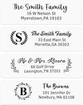 EDSG Personalized Return Address Labels, Custom Address Stickers on Sheets, Custom Address Stickers (99-990 Labels) (990)