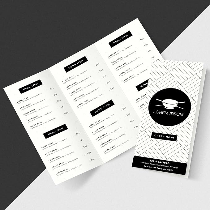Speckled White Cardstock Paper – 8 1/2 x 11" Medium weight 65 LB (175 gsm) Cover Card Stock - for Cards, Invitations, Brochure, Award, and Stationery Printing - 100 Sheets Per Pack