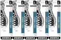 Zebra Pen Ballpoint Refill, Fits F-301, F-402, F-701, Black, 0.7mm, 10-Pack