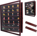 16x20 Shadow Box Frame with Removable Shelves, Red Deep Memory Box Display Case for Keepsake Collectibles, Coins Military Medals Pins Wedding Flowers