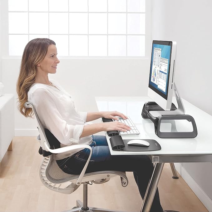 Fellowes I-Spire Series Laptop Lift/Stand, Black (9472401)