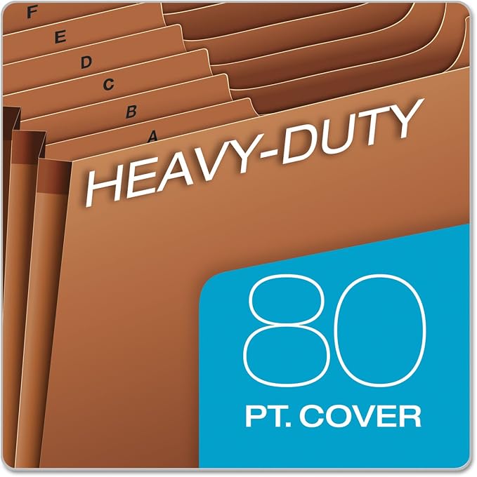 Pendaflex Globe-Weis Conversion File Jackets and Pockets, (PFXR119ALHD), Brown