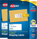 Avery Printable Shipping Labels with Sure Feed, 2" x 4" Customizable Stickers, White, 500 Blank Mailing Labels Total, Great for Mailing, Shipping, and More (2-Pack of 8163)