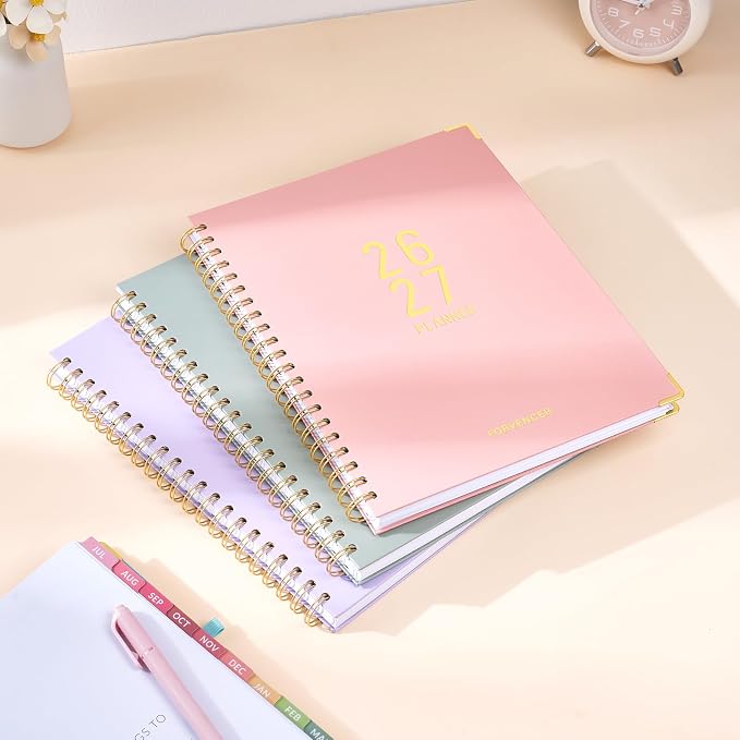 Jul 2026 - Dec 2027 Planner, Forvencer 18 Month Planner 2026-2027, 6" x 8"