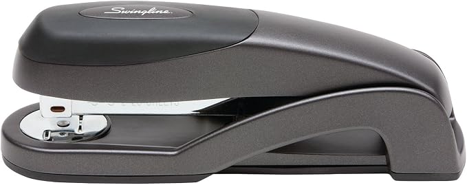 Swingline Stapler, Optima Full Size Desktop Stapler, 25 Sheet Capacity, Jam Free, Desk, Black (87800)