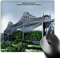 3D Rose "Bridge Between Staten Island and New Jersey" Matte Finish Mouse Pad - 8 x 8" - mp_47314_1