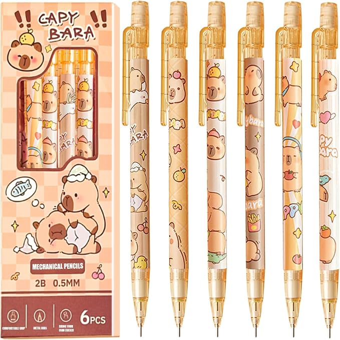 Cute Capybara Stationery Set, Kawaii School Supplies Gift for Students