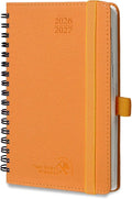 POPRUN 2026-2027 Small Weekly Planner, 4" x 6.25" Pocket Calendar for Purse