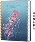 Planner 2026-2027, Academic Year Monthly & Weekly Planner Caledndar, July 2026 - June 2027, Hardcover Large Planning Agenda Book with Tabs for School Office Supplies, 8.5" x 11" - Lunar Drift