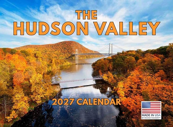Hudson Valley Calendar 2027 Monthly Wall Calender 12 Month