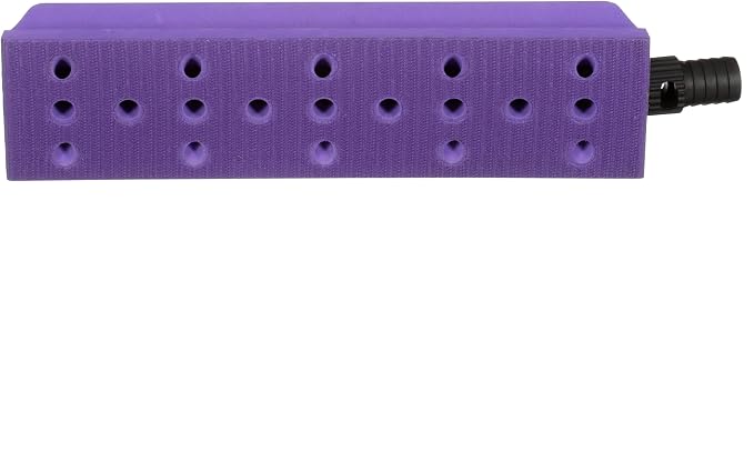 3M Hookit Dust Extraction Flexible Sanding Block, 35827, 273 mm x 67 mm | 1 Sanding Block, Lightweight, Flat, Restore contours and bodylines
