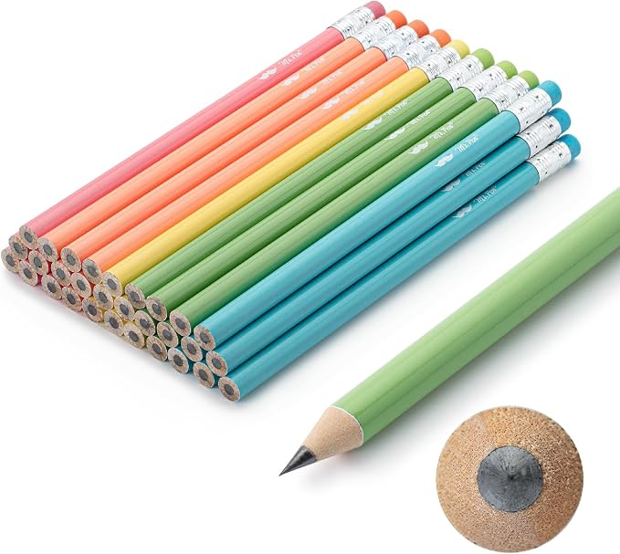Mr. Pen- Jumbo Pencils, 30 Pack, Colorful Barrels