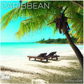 Caribbean 2027 Wall Calendar, 12 x 24 Hanging Pacific Waters Press