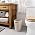 GRANNY SAYS Wicker Trash Can, Wicker Waste Basket for Bathroom, Butter Milk