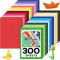 MAXECHO 8.5" X 11" Colored Cardstock Bulk 300 Assorted Sheets in 30 Colors Construction Paper Card Stock Printer Paper for DIY Crafts, Kids School Supplies, Cricut, 180 GSM