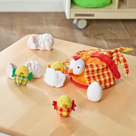 Excellerations Chicken Life Cycle Soft Play Set