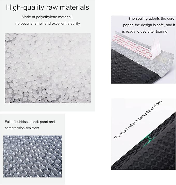 Bubble Mailer MEIANJU Padded Poly Mailers Envelopes Packaging Mailing Shipping Bag Mail Packing Business Supplies,L11xW9 inch yellow 25-Pack