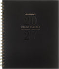 AT-A-GLANCE 2027 Planner, Weekly & Monthly, 8.5" x 11", Signature Lite, Black (YP905L0527)