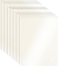 Guakicae 100 Sheets Cream Shimmer Cardstock 8.5 x 11 Off White Paper 92lb | Heavyweight Ivory Paper Card Stock for Business Cards, Invitations, Crafting, Thank You Cards, Making Card