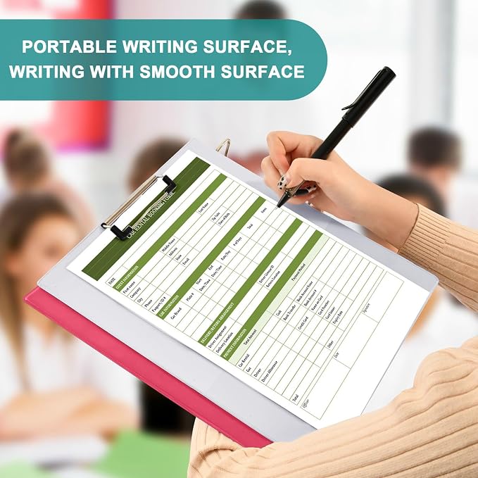 3-Rings Binders 1.5 in Notebook Binders with Clipboard 1/2 Pack of Binders School Binder Hardcover 1378921214