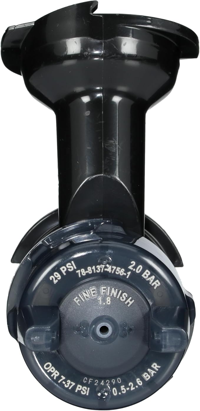 3M Performance Gravity Fine Finish (Compliant) Atomizing Head, 26918 | Clear; 1.8; Pack of 5; for Auto Paint Application; High Viscosity; Clear Coat; Primer Spraying