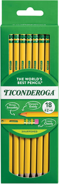 Ticonderoga Wood-Cased Pencils, Pre-Sharpened