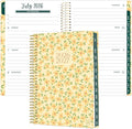 bloom daily planners 2026-2027 Academic Year Pocket Planner (July 2026 - July 2027) 13 Months - SMALL 4” x 6” Weekly Monthly Agenda Organizer & Calendar Book - Butter Yellow Daisies