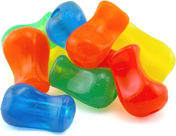 The Pencil Grip Neon, Universal Ergonomic Training Gripper for Righties and Lefties, 12 Count Assorted Colors (TPG-11312)